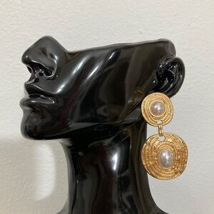Gold Statement Earrings